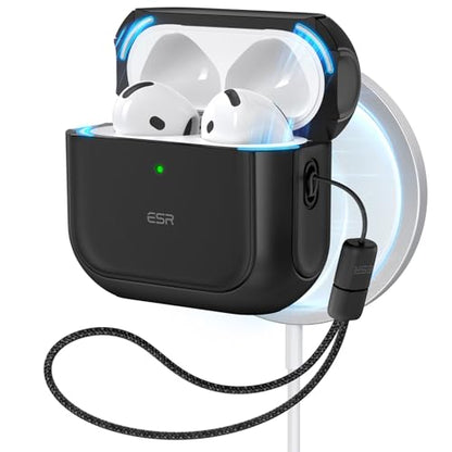 ESR for AirPods 5/4 Case (2026/2024), Compatible with MagSafe, Black - color: Black, size: AirPods 5&4 Case