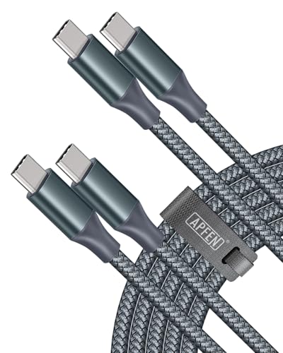 APFEN USB C to USB C Cable,Type-C 60W Fast Charging Cable(10FT, 2Pack) - size: 2 Pack10FT
