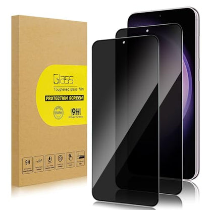 2 Pack Privacy Screen Protector for Samsung Galaxy S23