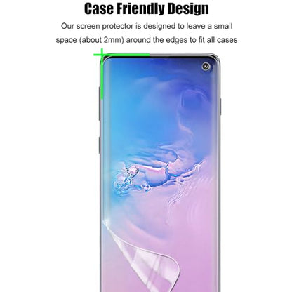 2 Pack Screen Protector for Samsung Galaxy S10 (4G) - size: S10 (4G) (6.1 inches)