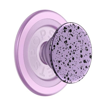 PopSockets Phone Grip for MagSafe, Magnetic Holder- Sugar Plum Speckle - color: Plum Speckle, style: MagSafe
