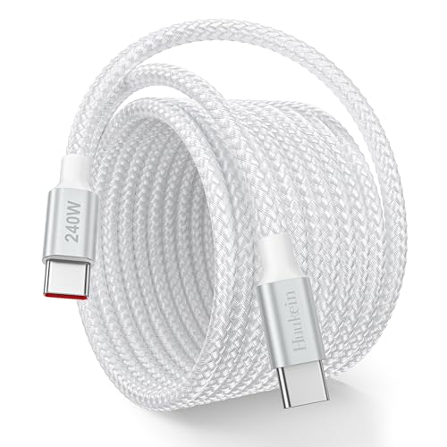 Huukein 240W USB C to USB C Cable 8ft, Long USB C to C Cable Fast Charging