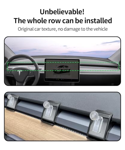 Car Phone Holder for Tesla Model 3 2018-2023,Model Y 2020-2024 Accessories - size: for 2018-2023 Model 3 / 2024-2025 Model Y