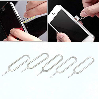 1-Pack SIM Card Tray Pin Opening Eject Removal Tool Replacement Needle Opener Ejector for Samsung Galaxy S3 S4 S5 S6 S7 S8 S9 S10, Galaxy Note 3 4 5 8 9, Sony, Huawei, LG, HTC & All Smartphones Tablet