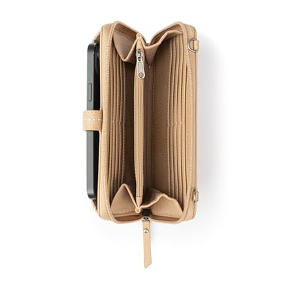 The Sak Iris Smartphone Crossbody Purse - Small Women's Cellphone Bag & Wallet For Everyday- Convertible Wristlet With Zipper | Fits Most Smartphones, Card Slots & Zip Pocket, Detachable Wristlet & Crossbody Straps, Hands-Free for Travel & Errands - color