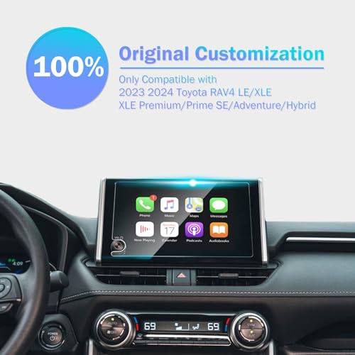 Screen Protector for 2023 2024 2025 Toyota RAV4 8” HD Clear - size: HD 8 Inch
