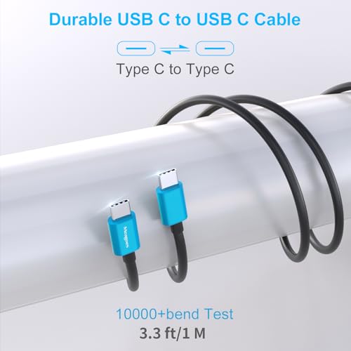 67.5W Blue Car Charger USB C Super Fast for iPhone 18 Pro Max/17/Android - color: Blue, size: 3.3 ft