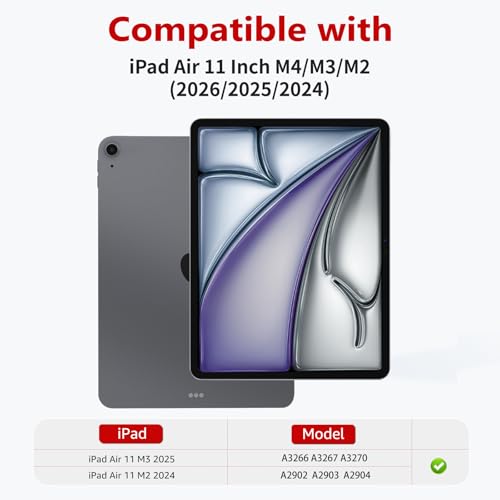 bersem Privacy Screen Protector for iPad Air 11 Inch M4/M3/M2 - size: iPad Air 11 Inch (M3 2025 / M2 2024)