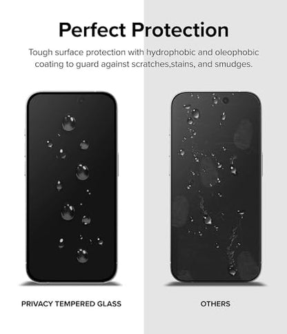 Ringke for iPhone 15 Pro Max Screen Protector [Privacy Glass] - size: iPhone 15 Pro Max