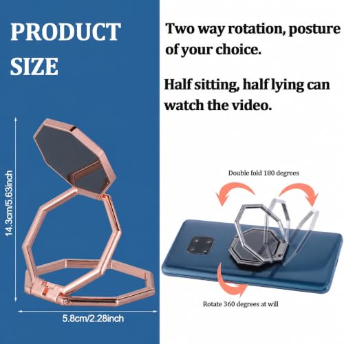 Frienda 3 Pcs Phone Ring Holder Stand Compatible with Most Smartphones