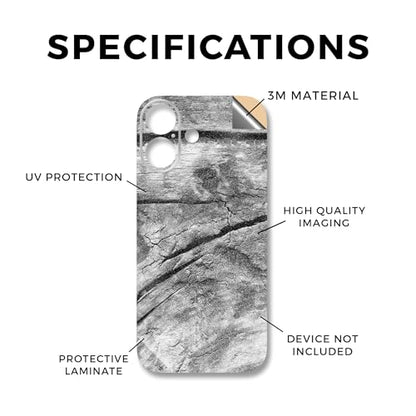 Glossy Glitter Phone Skin Compatible with Apple iPhone 17 - Dead Wood - Premium 3M Vinyl Protective Wrap Decal Cover - Easy to Apply | Crafted in The USA by MightySkins - color: Dead Wood, size: iPhone 17 (Full Wrap), style: Glossy Glitter Finish
