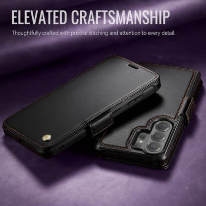 for Samsung S26 Ultra Slim Case Wallet Wireless Charging, Black - color: Black, size: Samsung Galaxy S26 Ultra
