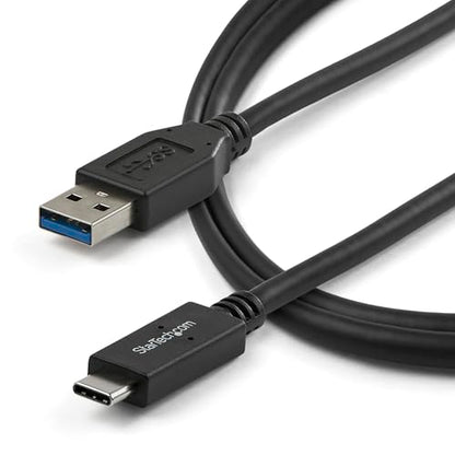 StarTech 3ft/1m USB-A to USB-C Cable, USB 10Gbps, 3A, Charge and Sync - size: 3 ft / 1m, style: USB 3.1 - C to A