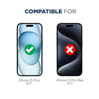 Tech Armor Privacy Glass for iPhone 15 Plus Screen Protector 1-Pack - size: iPhone 15 Plus-6.7 Inch