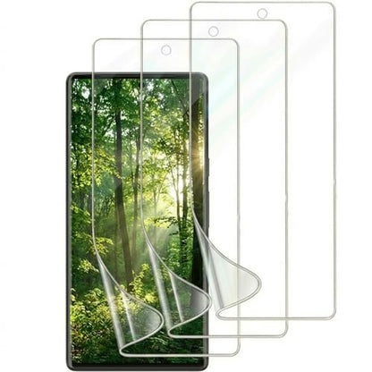 3 Pack for Google Pixel 8 Screen Protector [Not Glass], Anti-Scratch, Compatible Fingerprint, Full Adhesive Flexible Film for Google Pixel 8 - size: for Google Pixel 8