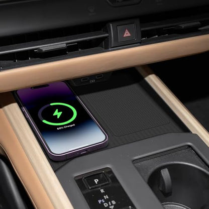 SMABEE Center Console Protective Mat for ES 300h/350e/350h/500e 2026 - size: Wireless Charging Mat