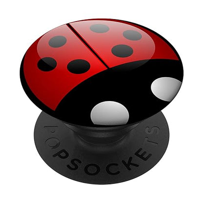 Cute Ladybug Insect PopSockets PopGrip: Swappable Grip for Phones & Tablets PopSockets Adhesive PopGrip