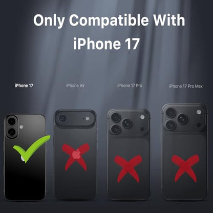 M MYBAT PRO for iPhone 17 Case,[Compatible with magsafe],Rugged Case Blue - color: Blue, size: iPhone 17（No Belt Clip）