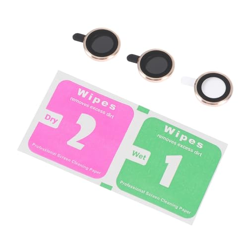 Uonlytech 3pcs Camera Lens Protectors Scratch Resistant Easy to Install High Hardness Lens Shielding