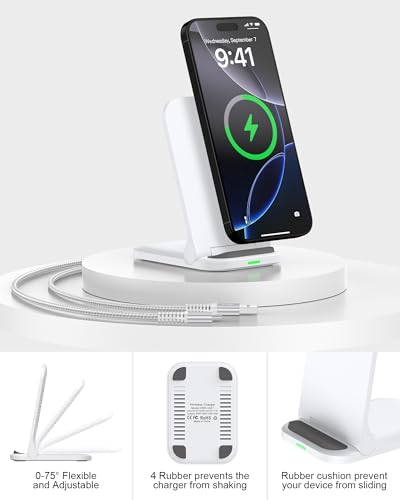Pixel 11 Wireless Charger Stand 15W Fast Charging for Google Pixel 10 Pro