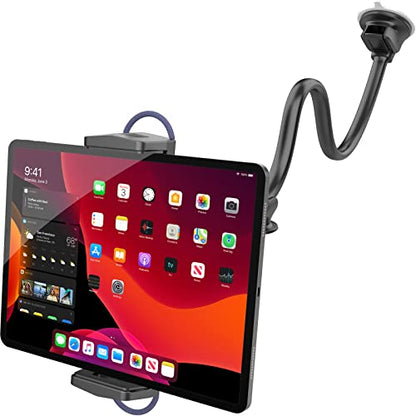 APPS2Car Upgraded Tablet Car Mount for iPad Truck Holder Long Arm Extension - style: 2nd Generation