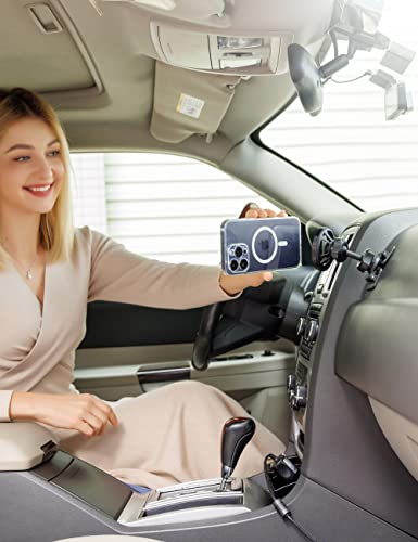 PROfezzion Deluxe Premium Metal Magnetic Car Mount Phone Holder for MagSafe
