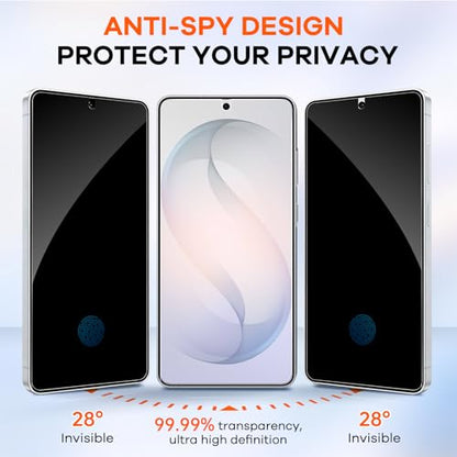 3+3 for Samsung Galaxy S26 Ultra Privacy Screen Protector Camera Protector - size: Galaxy S26 Ultra Privacy