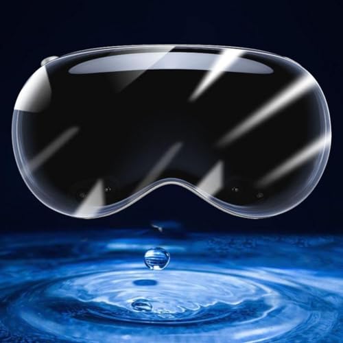 for Apple Vision Pro Screen Protector, Flexible TPU 3D Curved Full Coverage Edge Protection HD Clear Bubble Free Screen Protective Film for Apple Vision Pro Maintenance, Upkeep