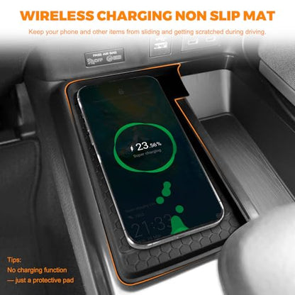 Center Console Wireless Charging for 2025 2026 Toyota Camry Accessories - size: For Camry 2025-2026