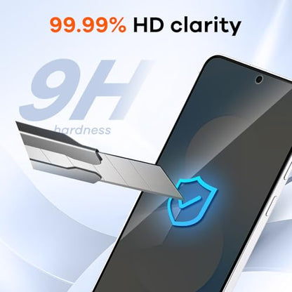 3+3 for Samsung Galaxy S25 FE 5G Privacy Screen Protector Camera Protector - size: Galaxy S25 FE Privacy