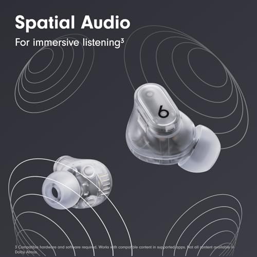 Beats Studio Buds + - Transparent with AppleCare+ (2 Years) - color: Transparent, style: With AppleCare+