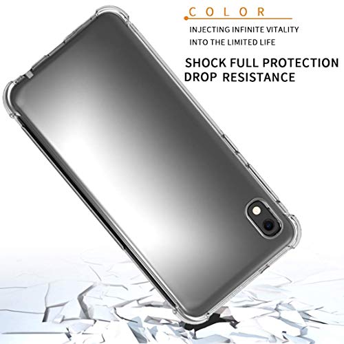 for Samsung Galaxy A10e Case, Soft TPU Crystal Transparent Slim Anti Slip Full-Body Protective Phone Case Cover for Samsung Galaxy A10e (Clear Anti-Shock TPU)