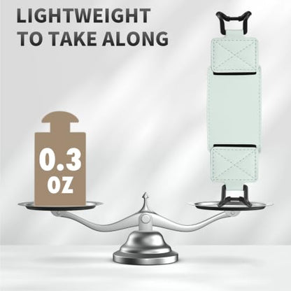 MoKo 2 Pack Hand Strap for 6-8" Kindle eReaders Tablets, Light Sage+Cream - color: Light Sage+Cream
