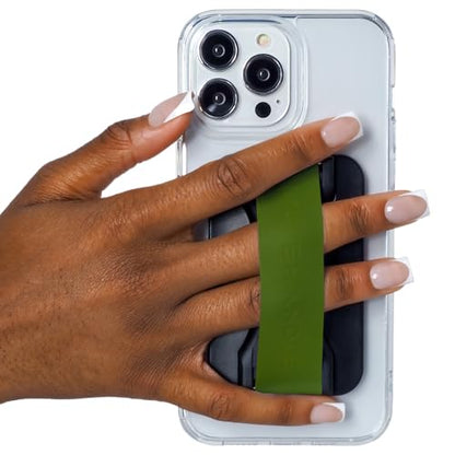 LOVEHANDLE PRO for MagSafe Phone Grip + Kickstand - Army Green