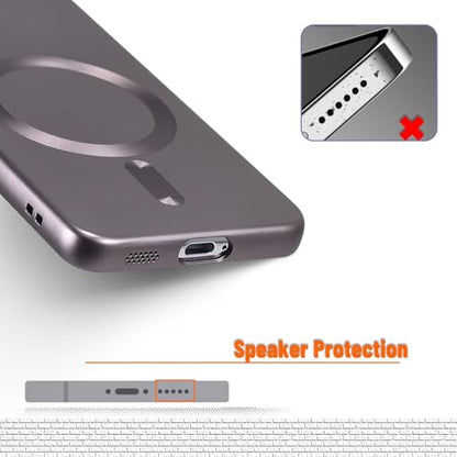 Magnetic for Samsung Galaxy S21 Case,Soft Silicone Samsung Galaxy S21 Phone Case with Camera Protection,Anti-Scratch Samsung Galaxy S21 Case Compatible with MagSafe, Gray - color: Gray, size: S21