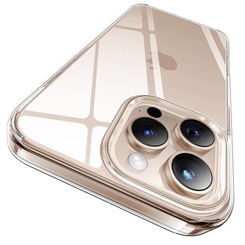 CASEKOO for iPhone 16 Pro Case, Crystal Clear, Never Yellow Technology | 12FT Military-Grade Protection, Shockproof Slim Thin Transparent Cover, Women Men for iPhone 16 Pro Phone Case, 6.3 inch - color: Clear, size: for iPhone 16 Pro 6.3