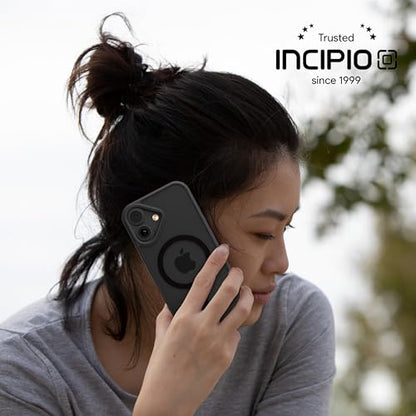 Incipio - Fog iPhone 17, Magsafe Compatible Phone Case, 10ft Drop Tested, Ultra Durable & Shock Absorbing, Scratch Resistant & Slim Profile (Black) - color: Black, size: iPhone 17