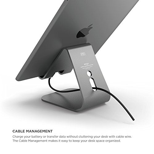 elago P2 Stand for iPad and Tablet PC - color: Dark Gray