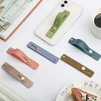Weewooday 12 Pcs Phone Finger Strap, Retro Colors - color: Retro Colors