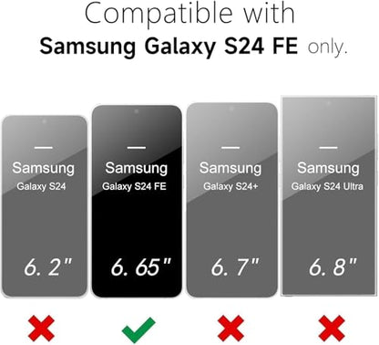 oakxco for Samsung Galaxy S24 FE Case Silicone Mag Safe, Magnetic Slim Thin Phone Case Compatible with Magsafe, Women Girls Cute Girly Aesthetic Soft Rubber Gel Safecase with Camera Cover, White - color: White, size: S24 FE