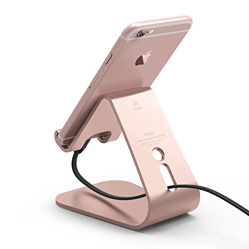 elago M2 Phone Stand for iPhones, Galaxy, and Other Smartphones - color: Rose Gold