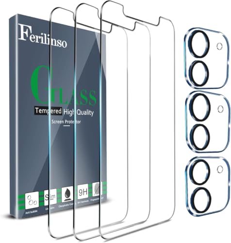 Ferilinso Screen Protector for iPhone 11, Tempered Glass, Case Friendly - size: iPhone 11-6.1 INCH
