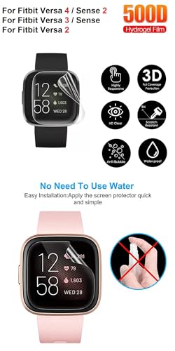 (8pcs) Smartwatch Hydrogel film for Fitbit Inspire 2 Inspire2 - color: Inspire 2 Inspire2