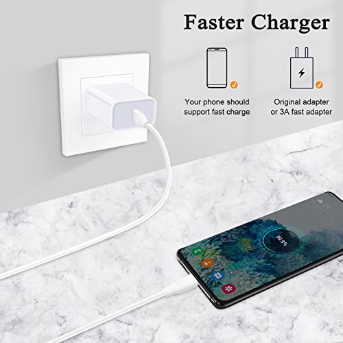 C Charger Cable for Google Pixel 10 9 Pro XL Fold 9a 8 8a 7 6Pro 7A 6 5 4A - color: White