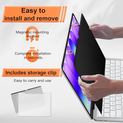 Magnetic Privacy Screen for MacBook Neo 13 Inch (2026, A18 Pro Chip, A3404) - size: 13 Inch (MacBook Neo 2026)