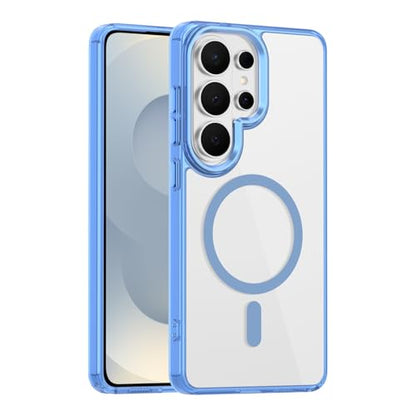 Lunivop for Samsung Galaxy s26 Ultra Case Hard [Compatible with Magsafe Wireless Charging] Yellowing Resistant Magnetic Cover Clear para S 26 Ultra 6.9 '' 5G 2026 Rugged Best Phone Cases Light Blue - color: Light Blue, size: Compatible with Samsung Galaxy
