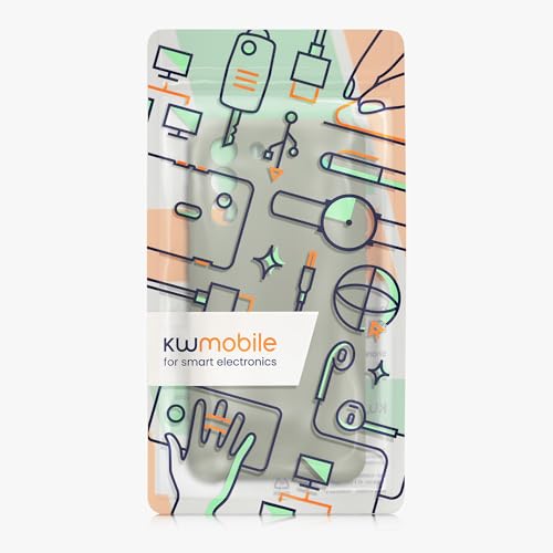 kwmobile Case Compatible with Samsung Galaxy S21 Case - Slim TPU Silicone Phone Cover - Soft Touch Finish - Gray Green - color: gray green, size: Galaxy S21
