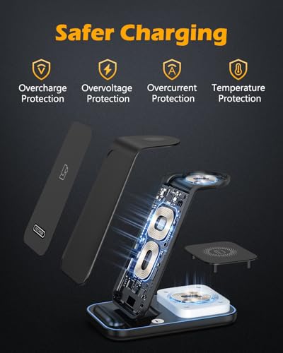 Wireless Charger Samsung Charging Station for Samsung Devices