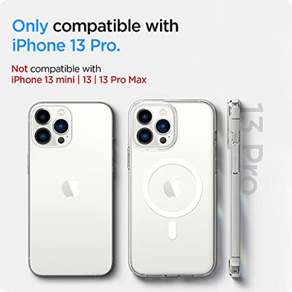 Spigen for iPhone 13 Pro Case, Ultra Hybrid MagFit [Anti-Yellowing] [Compatible with Magsafe] - Clear - color: Clear, size: iPhone 13 Pro