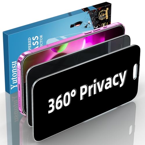 360 Degree Privacy Screen Protector for iPhone 16 Plus 6.7-Inch - size: iPhone 16 Plus